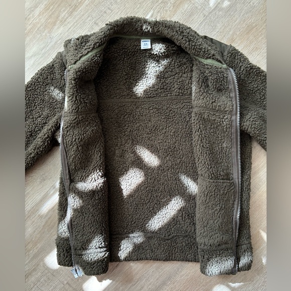 Fleece Front- Zip Up Jacket - Picture 2 of 4